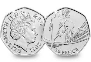 Triathlon is now the most in demand Olympic 50p